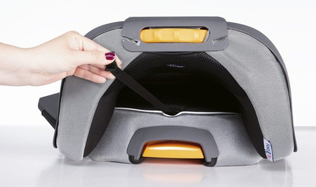 Chicco Fold&Go I-Size Fotelik Samochodowy 15-36 kg Polar Silver