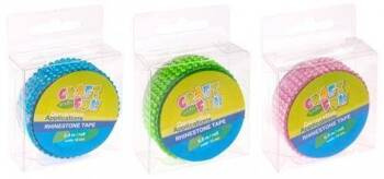 Craft With Fun Taśma z Kryształkami