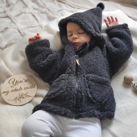 Zaffiro Kurteczka Meri Wełniana Nevada 98/104 Anthracite