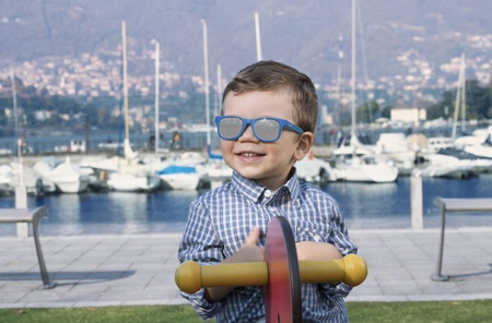 Chicco Okulary Przeciwsłoneczne Lustrzane 24+ Light Blue