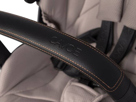 Cavoe Avec 2024 Wózek Spacerowy Bliźniaczy Taupe