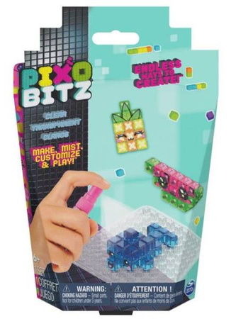 Spin Master Pixobitz Studio Refill Clear Zestaw Koralików Uzupełniający 6064693