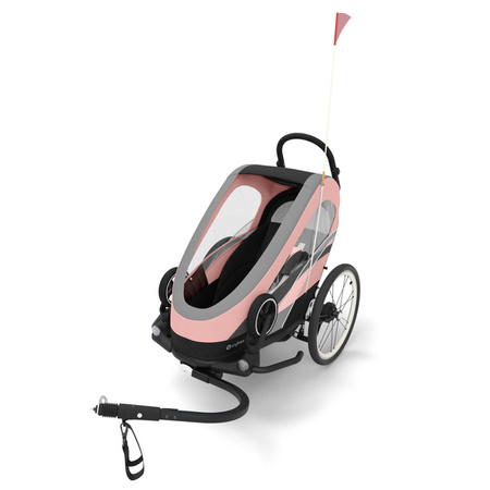 Cybex Zeno Bike Przyczepka Rowerowa Light Pink