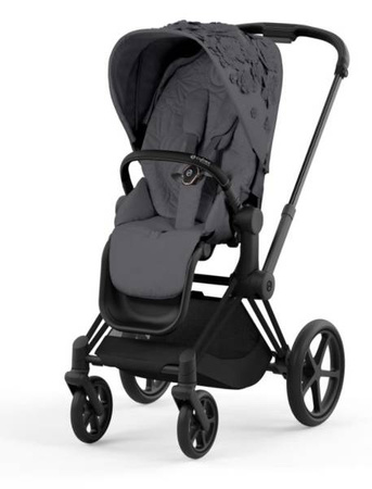Cybex Priam 4.0 Tapicerka Siedziska Dream Grey Simply Flowers
