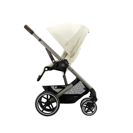 Cybex Balios S Lux Wózek Głęboko-Spacerowy Seashell Beige 2023 Rama Taupe