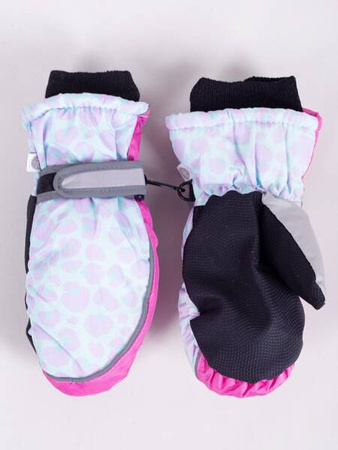Yoclub! Rękawiczki Narciarskie Dziewczęce 16cm