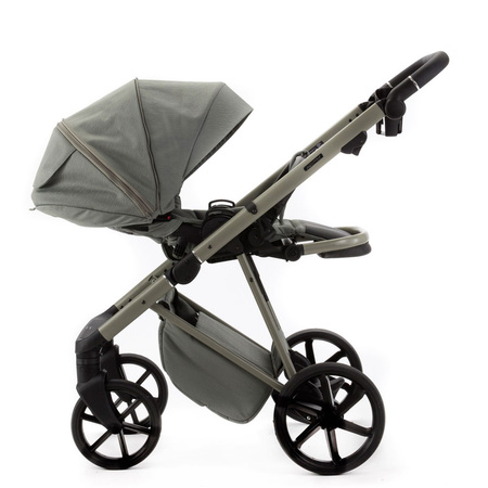 Adamex Delta Natura 4 Wózek Głęboko-Spacerowy Salvia