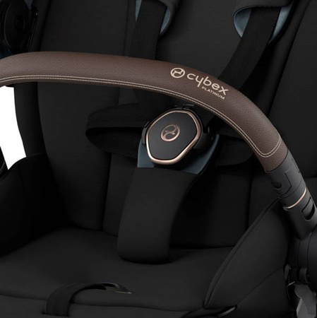 Cybex Priam 4.0 Wózek Głęboko-Spacerowy + Fotelik Samochodowy Cloud T 0-13kg Deep Black