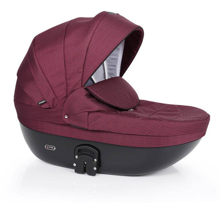 Kunert Mila Premium Wózek Głęboko-Spacerowy 2w1 Jeans + Krem Złota Rama Koła Żelowe