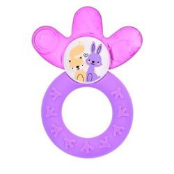 MAM Gryzak dla niemowląt COOLER 4m+ Pink