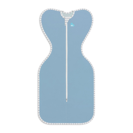 Love To Dream Swaddle Up Otulacz - Rozmiar M - Dusty Blue - ETAP1 - 1.0 TOG Original