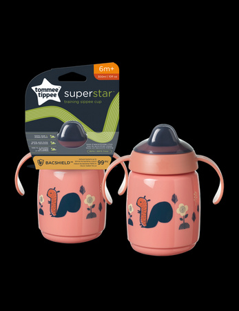 Tommee Tippee Kubek Z Uchwytami Superstar Różowy 300 Ml