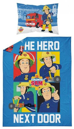 Detexpol Pościel Strażak Sam 100x135 cm
