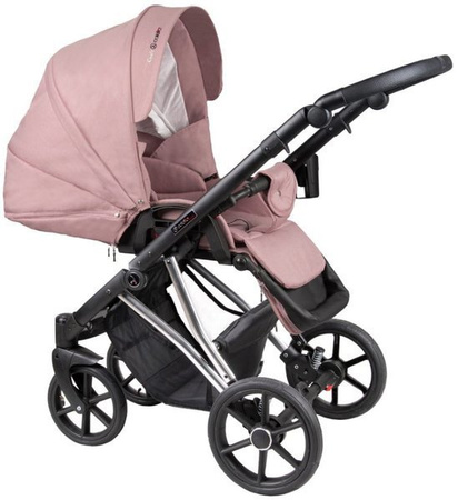 Coletto Craft Wózek Głęboko-Spacerowy 2w1 C-09 Czarna Rama