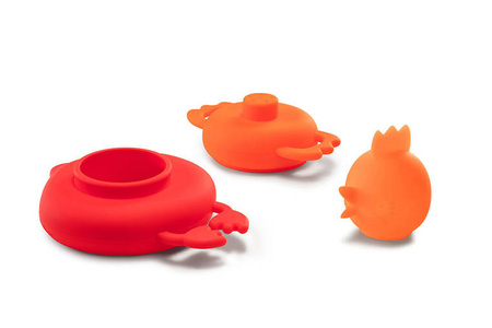 Lilliputiens Silikonowa piramida do kąpieli Kokoszka Paulette 12 m+