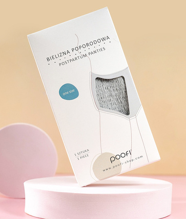 Poofi Bielizna Poporodowa One Size Szara