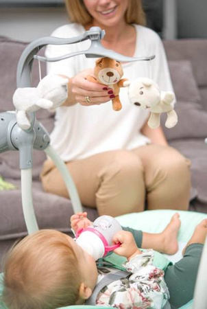 Caretero Loop Huśtawka Elektryczna Mint