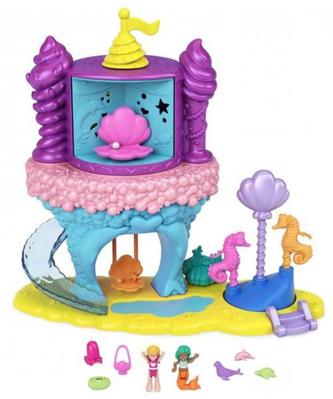 Polly Pocket Lunapark Zestaw Zatoka Syren GYK41 GYK42