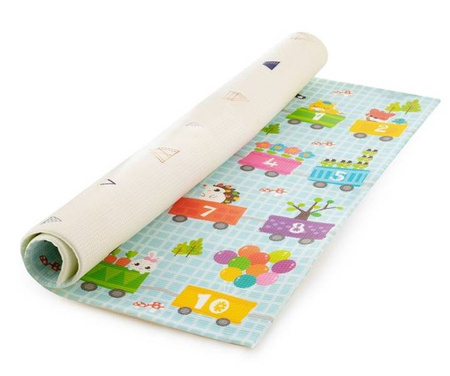 Petite&Mars Joy Max Mata do Zabawy 180x150cm Train