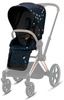 Cybex e-Priam 4.0 Wózek Głęboko-Spacerowy Rama + Tapicerka + Gondola 2w1 Jewels of Nature