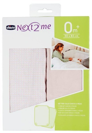 Chicco Prześcieradło do Next2Me 2szt. Pois