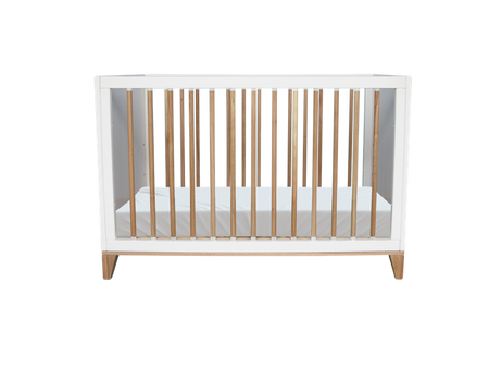 Theo Bebe Nami Łóżeczko Ratanowe 60x120cm Neige