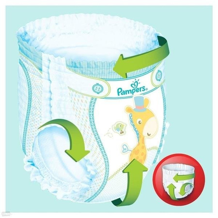 Pampers Pants Pieluchomajtki Zapas na Miesiąc rozmiar 5 12-17 kg 152 sztuki