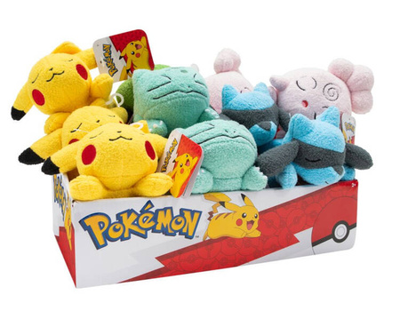 Super Zings Pokémon Sleeping Plush 12cm Mix Wzorów