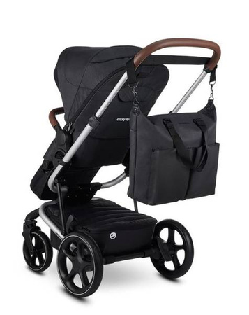 Easywalker Torba Do Wózka z Przewijakiem i Organizerem Jet Black Uniwersalna