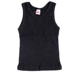 Makoma Bawełniana Koszulka Bez Rękawów Czarna 80cm