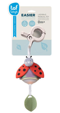 Taf Toys Pozytywka Garden Biedronka – Zabawka Muzyczna z Melodiami i Białym Szumem