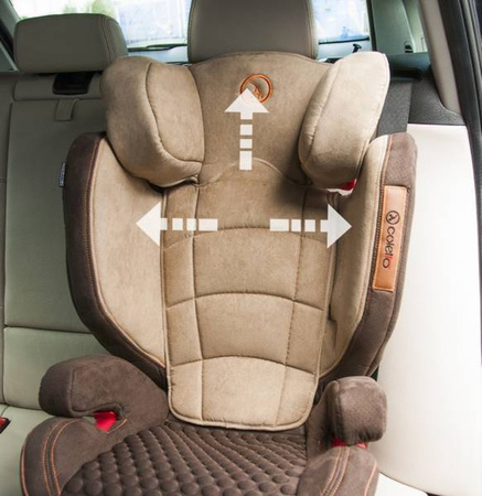 Coletto Avanti Isofix Fotelik Samochodowy 15-36 kg Grey