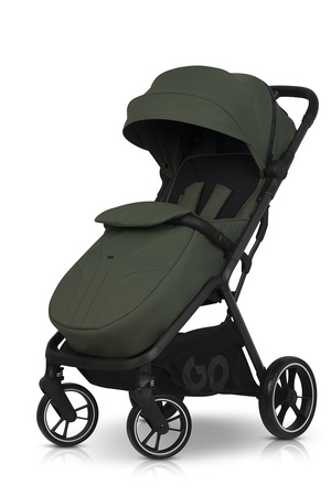 EasyGo Zoya Wózek Głęboko-Spacerowy 2w1 Z Torbą Jungle Green