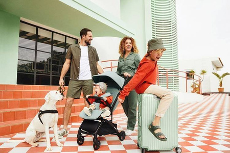 EasyWalker Miley Wózek Spacerowy Coral Green