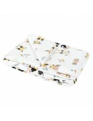 Bambusowa Kołderka Średniaka Słodziaki rozmiar 75x100 cm