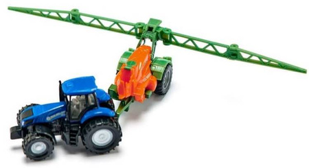Siku Traktor Ze Spryskiwaczem Upraw S1668