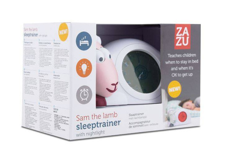 Zazu Sam Trener Snu i Budzik Dla Dziecka Lilia/Róż