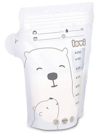 Lovi Woreczki Do Przechowywania Pokarmu 25 szt. 12/208