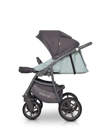Riko Basic Pastel Wózek Głęboko-Spacerowy 2w1 Basil