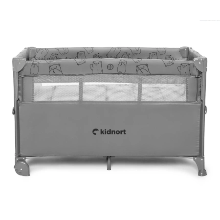 Kidnort Näste Łóżeczko Turystyczne Jasny Szary