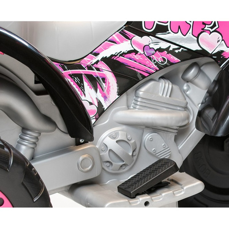 PegPerego CORRAL T-REX 330W Pink Quad