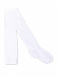 Rajstopy białe gładkie 104-110cm
