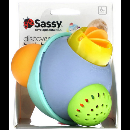 Sassy Deszczowa Piłka Zabawka Do Wody 6m+