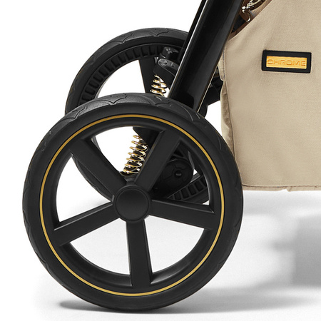 Future Design Xplode Chrome Wózek Spacerowy Sand Beige