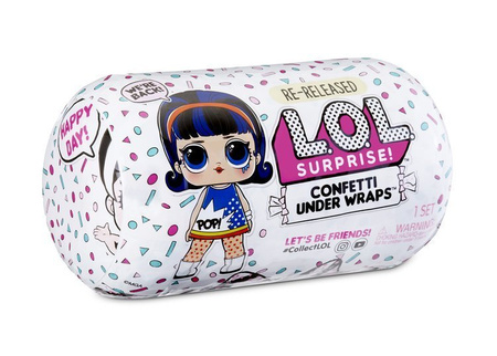 L.O.L lol LOL Laleczka Surprise Confetti Under Wraps PDQ 571469