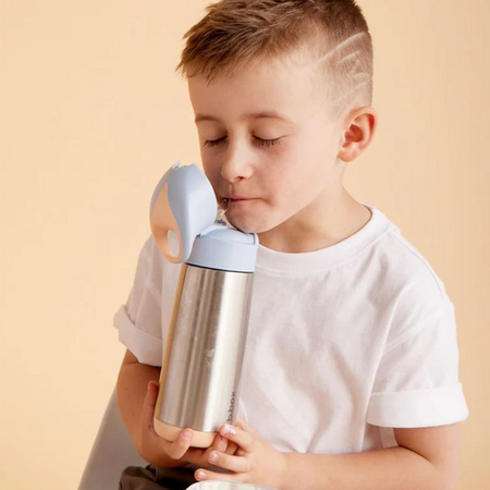 B.Box Bidon Termiczny 500 ml ze Słomką Feeling Peachy