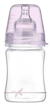 Lovi Diamond Glass Baby Shower Butelka Szklana 150 ml 74/104 Girl