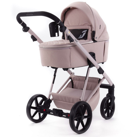 Adamex Delta Natura 4 Wózek Głęboko-Spacerowy Rose