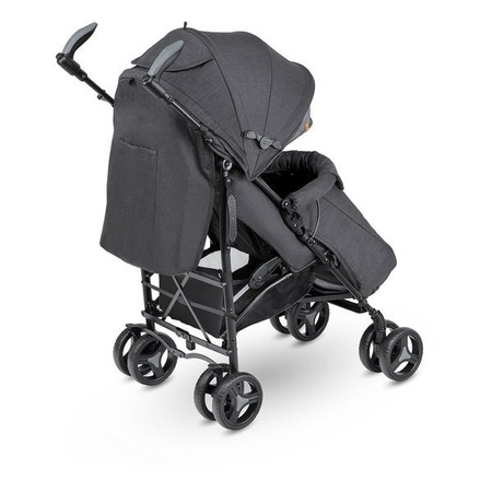 Lionelo Irma Wózek Spacerowy Black/Dark Grey