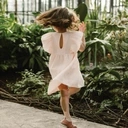 Eevi, Sukienka dziewczęca muślinowa rozmiar 68 cm.